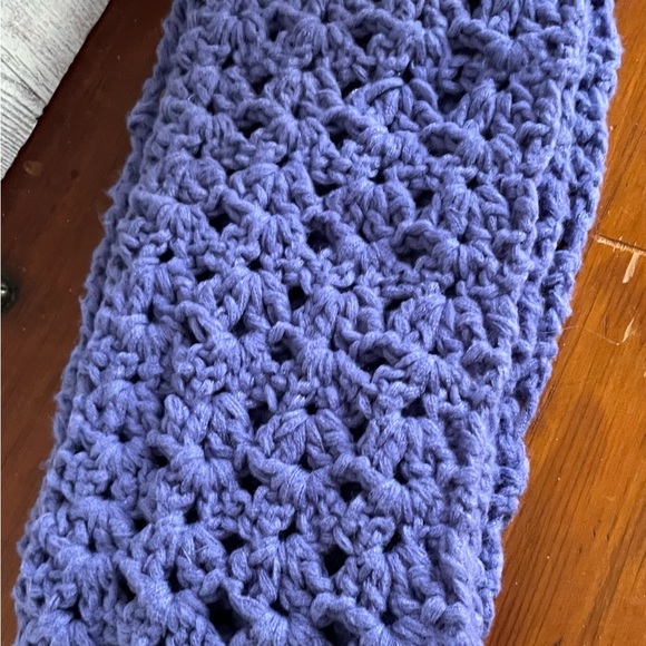 Handmade Crocheted Scarf - Picture 2 of 2